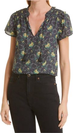 Paige Larmie Top In Black Multi