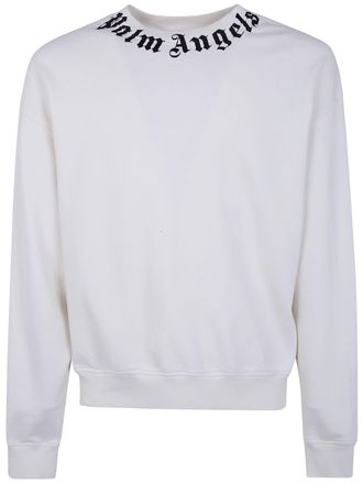 Palm Angels Neck Logo Regular Crew