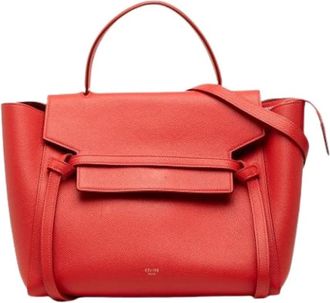 Celine Pre-owned Belt Bag - Dames - Vintage Heuptassen - Rood - ONE Size - Leer - Vintage