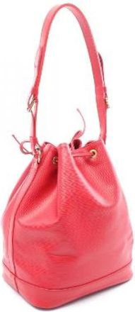 Louis Vuitton Pre-owned Bucket Bags, female, Red, Size: ONE SIZE Pre-owned Bucket Bag