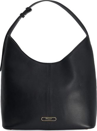 Dune London Womens Accessories Delightfully - Leather Shoulder Bag - Black - One Size