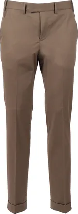 PT01 Master Flat Front Straight-Leg Pants