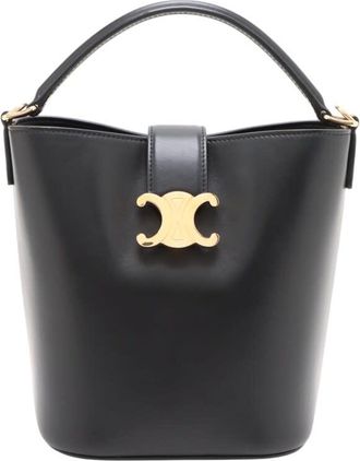 Celine Pre-owned Celine Small Smooth Calfskin Louise Bucket Bag Ladies Z8KKQE5FGTRF69YU