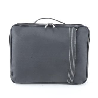 Loewe Black Leather Coated Canvas Briefcase (Pre-Owned)