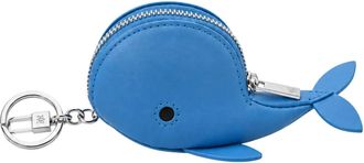 Max Mara Monedero Ninfe Ballena - Accessories - Mujer - Azul - ONE SIZE