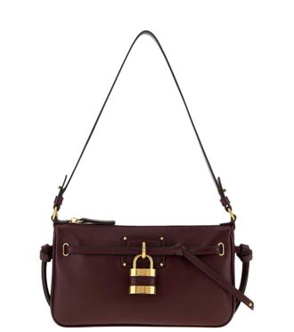 Chlo&eacute; Red Paddington Sling leather shoulder bag