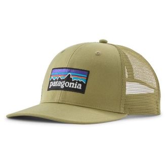 Patagonia P-6 Logo Trucker Hat Cap - Unisex | oliv