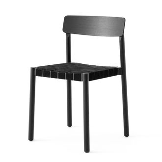 &tradition Betty TK1 Stuhl, schwarz / schwarz