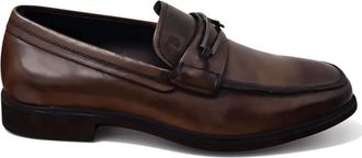 Tod's Mocassini con barra rigida - Marrone