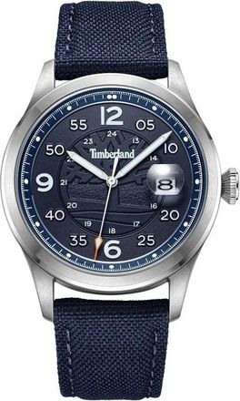 Timberland Cornwall Watch - Heren - Horloges - Blauw - ONE Size - Leer - Accessoires