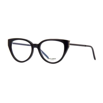 Saint Laurent Cat-Eye Full Rim Eyeglasses - Black