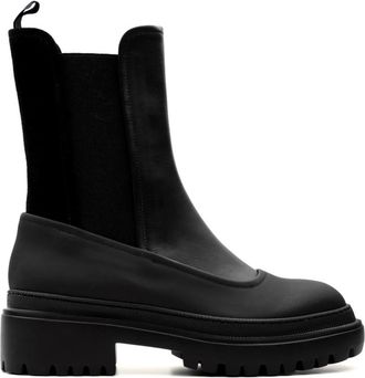 L'autre Chose Zwarte Laarzen voor Dames - Dames - Chelseaboots - Zwart - 37 1/2 EU - Schoenen