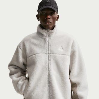 Nike Mens Nike ACG Canwell Glacier Therma-FIT ADV Windproof Jacket in Grey | FV8653-025