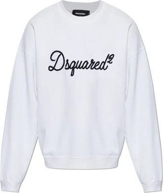 Dsquared2 Hoodies & sweatvesten, Heren, Wit, S, Sweatshirts & Hoodies