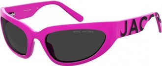 Marc Jacobs Womens MARC738S-0EWW-IR MARC738S 61 0EWW IR Sunglasses - Purple - One Size