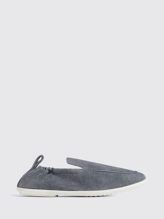 Bottega Veneta Suede Loafers with Elasticated Ankle