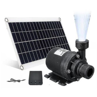 OEM Bomba De Agua Solar De 50 W, 800 L/hora, 12 V Cc, Bajo Nivel De Ruido, Ideal Para Fuentes Solares En Jardines Y Hogares - Wellngs