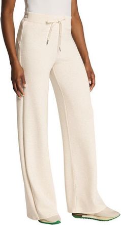 Spanx AirEssentials Wide Leg Pants in Oatmeal Heather at Nordstrom, Size X-Large