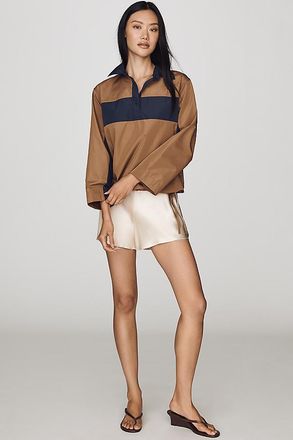 Reformation Gale Silk Shorts