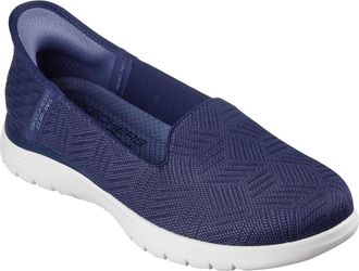 Skechers On-the-GO Flex - Clover Womens Navy Trainers - Size UK 6