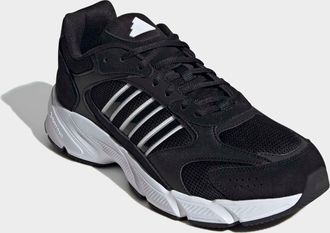 adidas Sneaker ADIDAS SPORTSWEAR CRAZYCHAOS 2000, Herren, Gr. 42,5, schwarz-weiss (core schwarz, ftwr wei&szlig;, core schwarz), Leder, Synthetik, Textil, Schuhe S