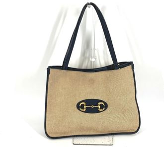 Gucci Beige Cloth Tote Bag (Pre-Owned)