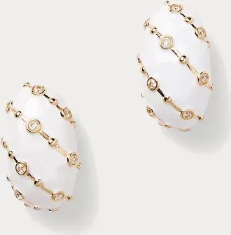 Lilly Pulitzer Mumbo Jumbo Hoop Earrings