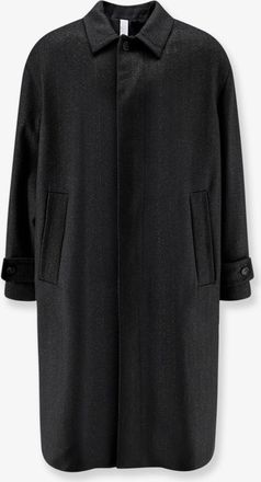 Hev&ograve; Cappotto Baia del Monaco in misto lana vergine - HEVO - gender_Man