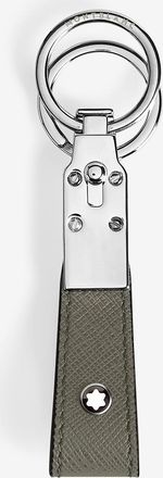 Montblanc Schl&uuml;sselanh&auml;nger aus Saffianoleder Sartorial Medium Grey