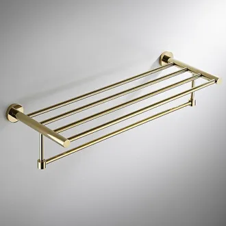 OEM Toallero De Cobre Macizo Con Gancho Integrado, 61 Cm, Elegante Acabado Envejecido, Dise&ntilde;o Moderno Para Montaje En Pared - Ulisem