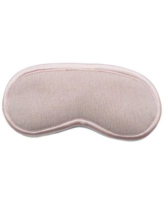 Portolano Knitted Eye Mask With Satin Piping