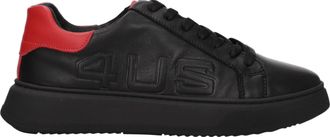 Cesare Paciotti Sneakers 4us Männer Haut schwarz/rot