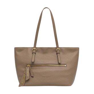 Love Moschino Shopper tas - Dames - Tassen - Beige - Maat: ONE Size Leer