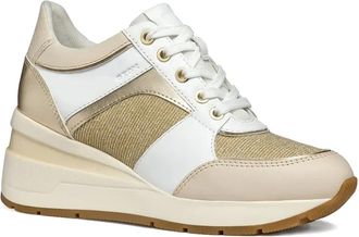 Geox Sneakers met glitters - Beige