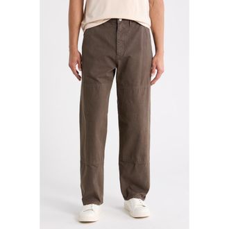 Madewell Clean Utility Pants in Mocha Brown at Nordstrom Rack, Size 36