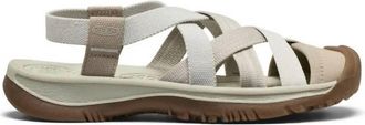 Keen Womens Whisper Lattice Sandals In Plaza Taupe/ Silver Birch