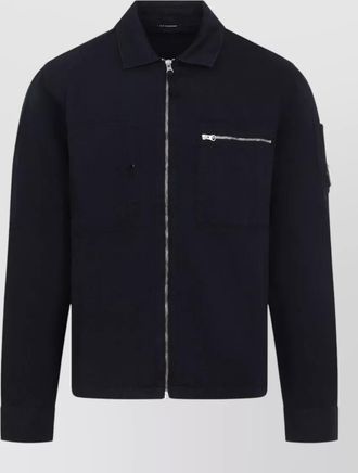 C.P. Company cp company cotton linen lens shirt