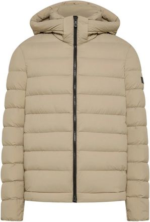 Peuterey Piumino con zip e cappuccio - - Jackets - Uomo - Beige - M