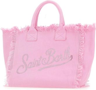 MC2 Saint Barth Tote Bags, female, Pink, Size: ONE SIZE Vanity