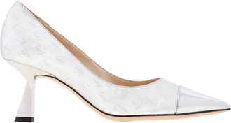 Jimmy Choo London Rene 65 Mirror Leather Pumps, Brand Size 34 ( US Size 4 )
