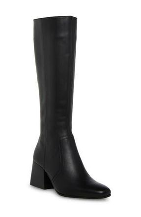Blondo Tessa Waterproof Knee High Boot in Black Cow Leather at Nordstrom Rack, Size 7 Regular Calf