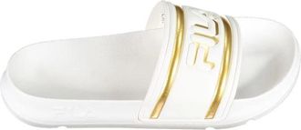 Fila Schoenen, Dames, Wit, 41 EU, Witte Damessandaal Sportieve Slippers