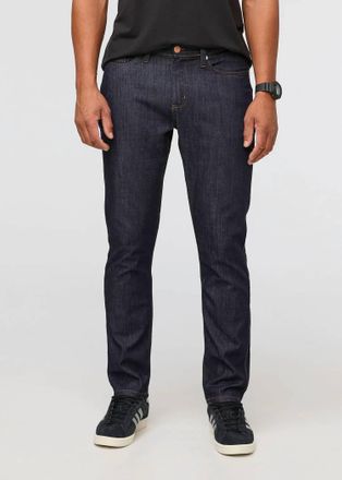 Duer Performance Denim Athletic Relaxed Taper Jeans In Blue