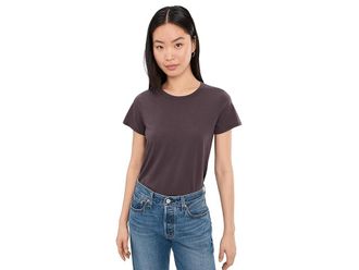 Madewell Northside Vintage T-Shirts Womens Clothing Chocolate Plum : XL (Womens 14-16), Cotton