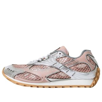 Bottega Veneta (WMNS) Bottega Veneta Orbit Sneaker White Terra Pink 755915V2X409038