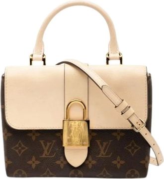 Louis Vuitton Pre-owned Handbags, female, Brown, Size: ONE SIZE Pre-owned Vintage Canvas Handbag