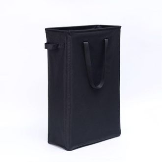 OEM Cesto De Ropa De 45 Litros Con Asas (negro), Cesto De Ropa Plegable Y Delgado, Bolsa De Lavander&iacute;a Rectangular De Tela Oxford, Cesta Para La Ropa Suci
