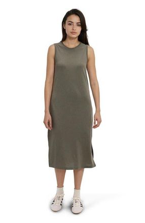 tentree Valley Dress in Deep Olive at Nordstrom, Size X-Large
