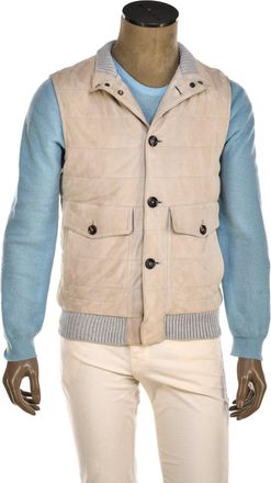 Kiton Kired Gauro Lambskin Vest