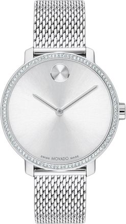 Movado Womens Bold Silver Dial Watch